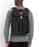Alpha Bravo Black Logistics Flap Lid Backpack 15" // Black