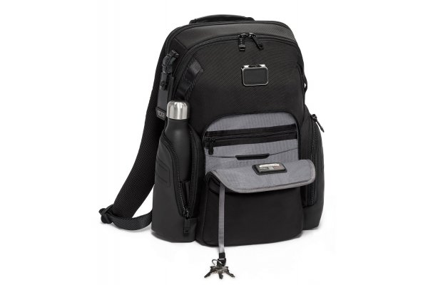 Alpha Bravo Black Navigation Expandable Backpack – pertuttistore