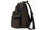 Alpha Bravo Dark Brown Navigation Backpack Leather