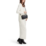 Voyageur Black Leather Mari Crossbody