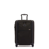 Alpha 3 Black Continental Expandable 4 Wheeled Carry-On // Black