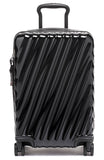 19 Degree Black International Expandable 4 Wheeled Carry-On // Black