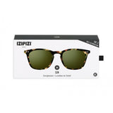 Sunglass #E Tortoise Green Lenses