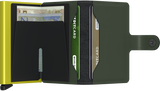 Miniwallet Matte Green & Lime